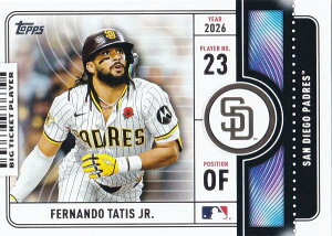 MLB �x�[�X�{�[���J�[�h BTP-20 Fernando Tatis Jr. �T���f�B�G�S�E�p�h���X (INSERT/BIG TICKET PLAYERS) 2026 Topps Series 1