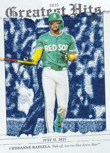 MLB �x�[�X�{�[���J�[�h GH-3 Ceddanne Rafaela �{�X�g���E���b�h�\�b�N�X (INSERT/2025 GREATEST HITS) 2026 Topps Series 1