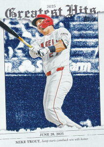 MLB �x�[�X�{�[���J�[�h GH-14 Mike Trout ���T���[���X�E�G���[���X (INSERT/2025 GREATEST HITS) 2026 Topps Series 1