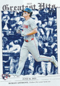 MLB �x�[�X�{�[���J�[�h GH-26 Roman Anthony �{�X�g���E���b�h�\�b�N�X (INSERT/2025 GREATEST HITS/Rookie) 2026 Topps Series 1