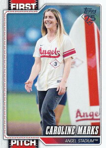 MLB �x�[�X�{�[���J�[�h FP-3 Caroline Marks ���T���[���X�E�G���[���X (INSERT/FIRST PITCH) 2026 Topps Series 1