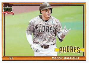 MLB �x�[�X�{�[���J�[�h T91-23 Manny Machado �T���f�B�G�S�E�p�h���X (INSERT/1991 TOPPS BASEBALL) 2026 Topps Series 1