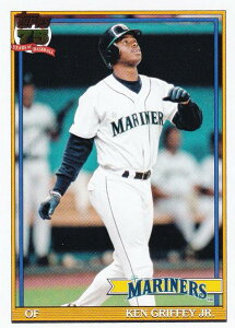 MLB �x�[�X�{�[���J�[�h T91-45 Ken Griffey Jr. �V�A�g���E�}���i�[�Y (INSERT/1991 TOPPS BASEBALL) 2026 Topps Series 1