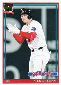 MLB �x�[�X�{�[���J�[�h T91-70 Alex Bregman �{�X�g���E���b�h�\�b�N�X (INSERT/1991 TOPPS BASEBALL) 2026 Topps Series 1
