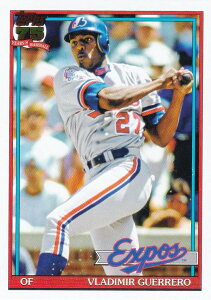 MLB �x�[�X�{�[���J�[�h T91-93 Vladimir Guerrero �����g���I�[���E�G�N�X�|�Y (INSERT/1991 TOPPS BASEBALL) 2026 Topps Series 1