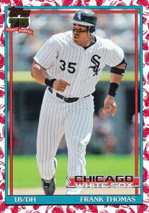 MLB �x�[�X�{�[���J�[�h T91-31 Frank Thomas �V�J�S�E�z���C�g�\�b�N�X (INSERT/1991 TOPPS BASEBALL Koi Fish) 2026 Topps Series 1
