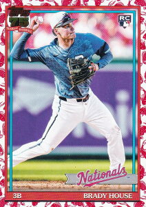 MLB �x�[�X�{�[���J�[�h T91-41 Brady House ���V���g���E�i�V���i���Y (INSERT/1991 TOPPS BASEBALL Koi Fish/Rookie) 2026 Topps Series 1