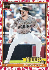 MLB �x�[�X�{�[���J�[�h T91-78 Jackson Merrill �T���f�B�G�S�E�p�h���X (INSERT/1991 TOPPS BASEBALL Koi Fish) 2026 Topps Series 1