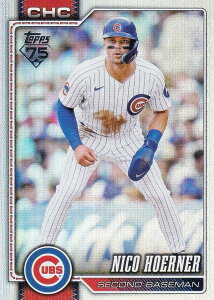 �y���C���{�[�t�H�C���zMLB �x�[�X�{�[���J�[�h 5 Nico Hoerner �V�J�S�E�J�u�X (BASE/BASE SET) 2026 Topps Series 1