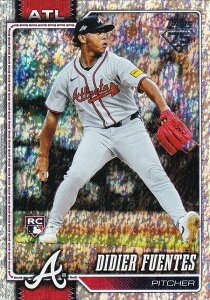 �y�z���t�H�C���zMLB �x�[�X�{�[���J�[�h 243 Didier Fuentes �A�g�����^�E�u���[�u�X (BASE/BASE SET/Rookie) 2026 Topps Series 1
