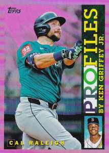 �y�s���N�t�H�C���zMLB �x�[�X�{�[���J�[�h TP-24 Cal Raleigh �V�A�g���E�}���i�[�Y (INSERT/TOPPS PROFILES) 2026 Topps Series 1