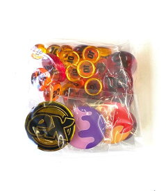 【サプライ品のみの販売となります。】ポケモンカードゲーム MA [アクリルダメカン：1セット＆プレミアムマーカー：1個＆ポケモンコイン：1枚]のみ プレミアムトレーナーボックス MEGA