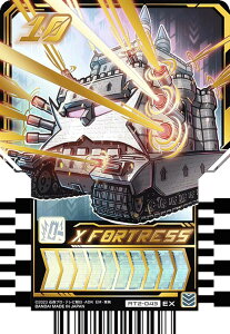 yRT2-043 X FORTRESS (EX GNXgA) z ʃC_[Kb`[h ChP~[gJ PHASEF02