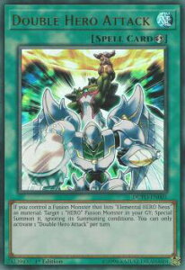 �V�Y�� DUPO-EN005 �_�u���q�[���[�A�^�b�N Double Hero Attack (�p��� 1st Edition �E���g�����A) Duel Power