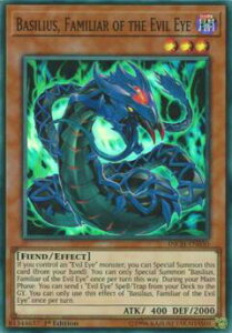 �V�Y�� INCH-EN030 �����ő� �o�W���E�X Basilius, Familiar of the Evil Eye (�p��� 1st Edition �X�[�p�[���A)The Infinity Chasers