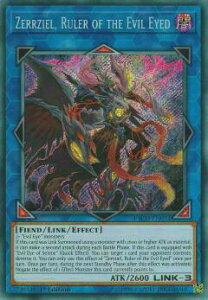 �V�Y�� INCH-EN031 ���̉� �U���L�G�� Zerrziel, Ruler of the Evil Eyed (�p��� 1st Edition �V�[�N���b�g���A)The Infinity Chasers