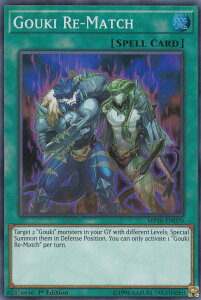 �V�Y�� MP18-EN070 ���S�Đ� Gouki Re-Match (�p��� 1st Edition �X�[�p�[���A) 2018 MEGA-Tins