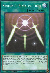 VY SDPL-EN026 ̌압 Swords of Revealing Light (p 1st Edition m[}) Powercode Link Structure Deck