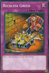 VY SDPL-EN038 dȗ~ Reckless Greed (p 1st Edition m[}) Powercode Link Structure Deck
