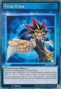 �V�Y�� SS01-ENAS3 Final Draw (�p��� 1st Edition �m�[�}��) Speed Duel Starter Decks: Destiny Masters