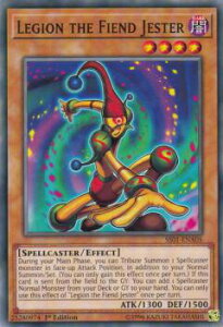 �V�Y�� SS01-ENA05 ���������W���� Legion the Fiend Jester (�p��� 1st Edition �m�[�}��) Speed Duel Starter Decks: Destiny Masters