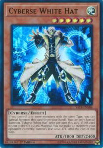 VY YS18-EN004 TCo[XEzCgnbg Cyberse White Hat(p 1st Edition EgA) STARTER DECK: Codebreaker