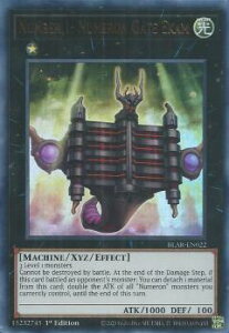�V�Y�� BLAR-EN022 No.1 �Q�[�g�E�I�u�E�k�������|�G�[�J�� Number 1: Numeron Gate Ekam (�p��� 1st Edition �E���g�����A) Battles of Legend: Armageddon
