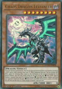 VY DUOV-EN058 BIjA Chaos Dragon Levianeer (alternate art) (p 1st Edition EgA) Duel Overload
