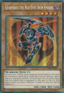 �V�Y�� LDS1-EN011 �^�g��̓S�R�m�|�M�A�E�t���[�h Gearfried the Red-Eyes Iron Knight (�p��� 1st Edition �V�[�N���b�g���A) Legendary Duelists: Season 1