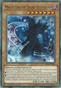 �V�Y�� LED6-EN006 �}�W�V�����E�I�u�E�u���b�N�E�C�����[�W���� Magician of Dark Illusion (�p��� 1st Edition ���A) Legendary Duelists: Magical Hero