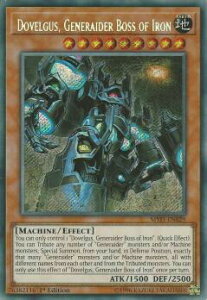 �V�Y�� MYFI-EN029 �S�̉� �h���F���O�X Dovelgus, Generaider Boss of Iron (�p��� 1st Edition �V�[�N���b�g���A) Mystic Fighters