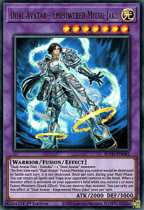 �V�Y�� BLVO-EN041 �o�V�� ��� Dual Avatar - Empowered Mitsu-Jaku (�p��� 1st Edition �E���g�����A) Blazing Vortex