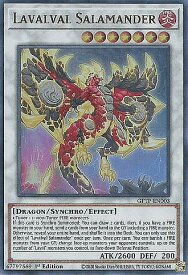 遊戯王 GFTP-EN003 ラヴァルバル・サラマンダー Lavalval Salamander (英語版 1st Edition ウルトラレア) Ghosts From the Past