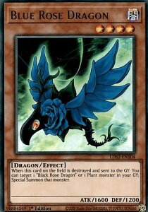 �V�Y�� LDS2-EN104 �u���[���[�Y�E�h���S�� Blue Rose Dragon (�p��� 1st Edition �E���g�����A) Legendary Duelists Season 2