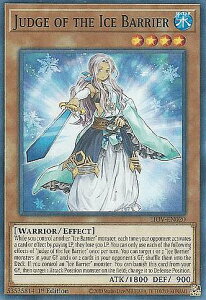 VY LIOV-EN020 XȄޗ Judge of the Ice Barrier (p 1st Edition m[}) Lightning Overdrive