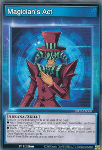 VY SBCB-ENS09 Magician's Act (p 1st Edition m[}) Speed Duel: Battle City Box