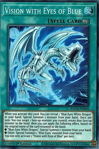 �V�Y�� BACH-EN050 ����̌��o Vision with Eyes of Blue (�p��� 1st Edition �X�[�p�[���A) Battle of Chaos