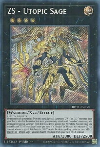 �V�Y�� BROL-EN058 ZS�|��]���� ZS - Utopic Sage (�p��� 1st Edition �V�[�N���b�g���A) Brothers of Legend