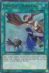 VY LED8-EN039 LL|o[hER[ Lyrilusc - Bird Call (p 1st Edition EgA) Legendary Duelists Synchro Storm