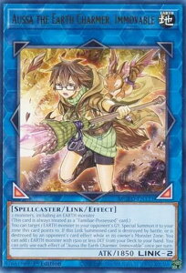 �V�Y�� MGED-EN121 ���ʂ̒n��g���A�E�X Aussa the Earth Charmer, Immovable (�p��� 1st Edition �S�[���h���^�[���A) Maximum Gold�FEl Dorado