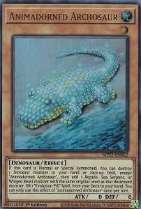 �V�Y�� MP21-EN062 ��ʏb�|�A���S�U�E���X Animadorned Archosaur (�p��� 1st Edition �E���g�����A) 2021 Tin of Ancient Battles Mega Pack