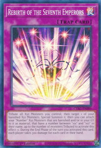 �V�Y�� CYAC-EN099 �Z�u���X�E�A���C�o�� Rebirth of the Seventh Emperors (�p��� 1st Edition �X�[�p�[���A) Cyberstorm Access