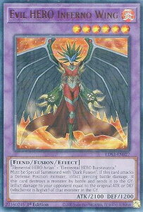 yԕzVY LDS3-EN027 E|HERO CtFmEEBO Evil HERO Inferno Wing (p 1st Edition EgA) Legendary DuelistsFSeason 3