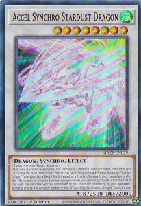 VY MAZE-EN019 ANZVNEX^[_XgEhS Accel Synchro Stardust Dragon (p 1st Edition EgA) Maze of Memories