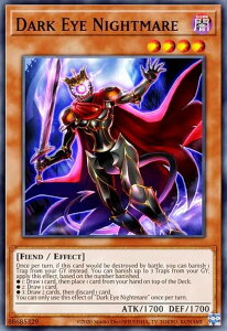 �V�Y�� MP22-EN072 �_�[�N�A�C�E�i�C�g���A Dark Eye Nightmare (�p��� 1st Edition �E���g�����A) 2022 Tin of the Pharaoh�fs Gods Mega Pack