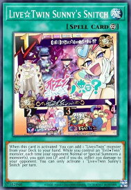 遊戯王 MP22-EN161 Live☆Twin トラブルサン Live☆Twin Sunny's Snitch (英語版 1st Edition ノーマル) 2022 Tin of the Pharaoh’s Gods Mega Pack