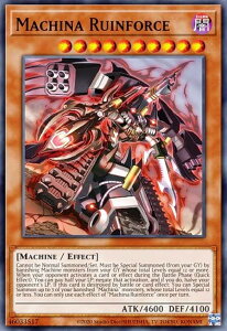 �V�Y�� MP22-EN203 �}�V���i�[�Y�E���C���t�H�[�X Machina Ruinforce (�p��� 1st Edition �X�[�p�[���A) 2022 Tin of the Pharaoh�fs Gods Mega Pack