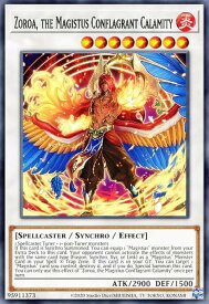 遊戯王 MP22-EN212 絶火の魔神ゾロア Zoroa, the Magistus Conflagrant Calamity (英語版 1st Edition ノーマル) 2022 Tin of the Pharaoh’s Gods Mega Pack