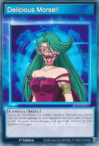 VY SGX3-ENS11 Delicious Morsel! (p 1st Edition m[}) Speed Duel GXFDuelists of Shadows