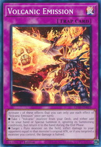 遊戯王 LD10-EN023 ヴォルカニック・エミッション Volcanic Emission (英語版 1st Edition スーパーレア) Legendary Duelists:Soulburning Volcano